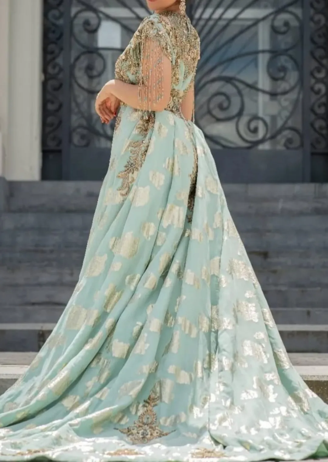 caftan vert princesse negafa