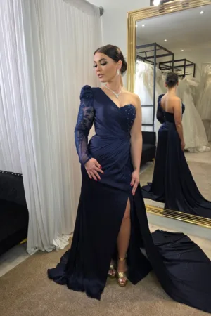 Robe de soirée une manche