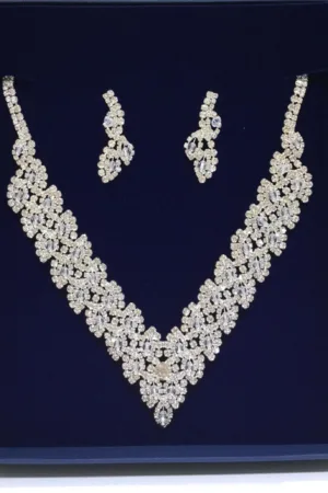 parure de bijoux diamants