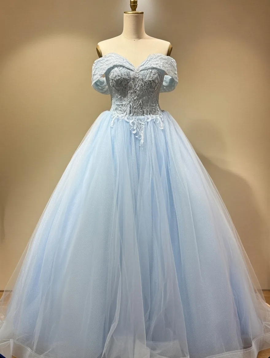 Robe de bal princesse -corset structuré – Image 9