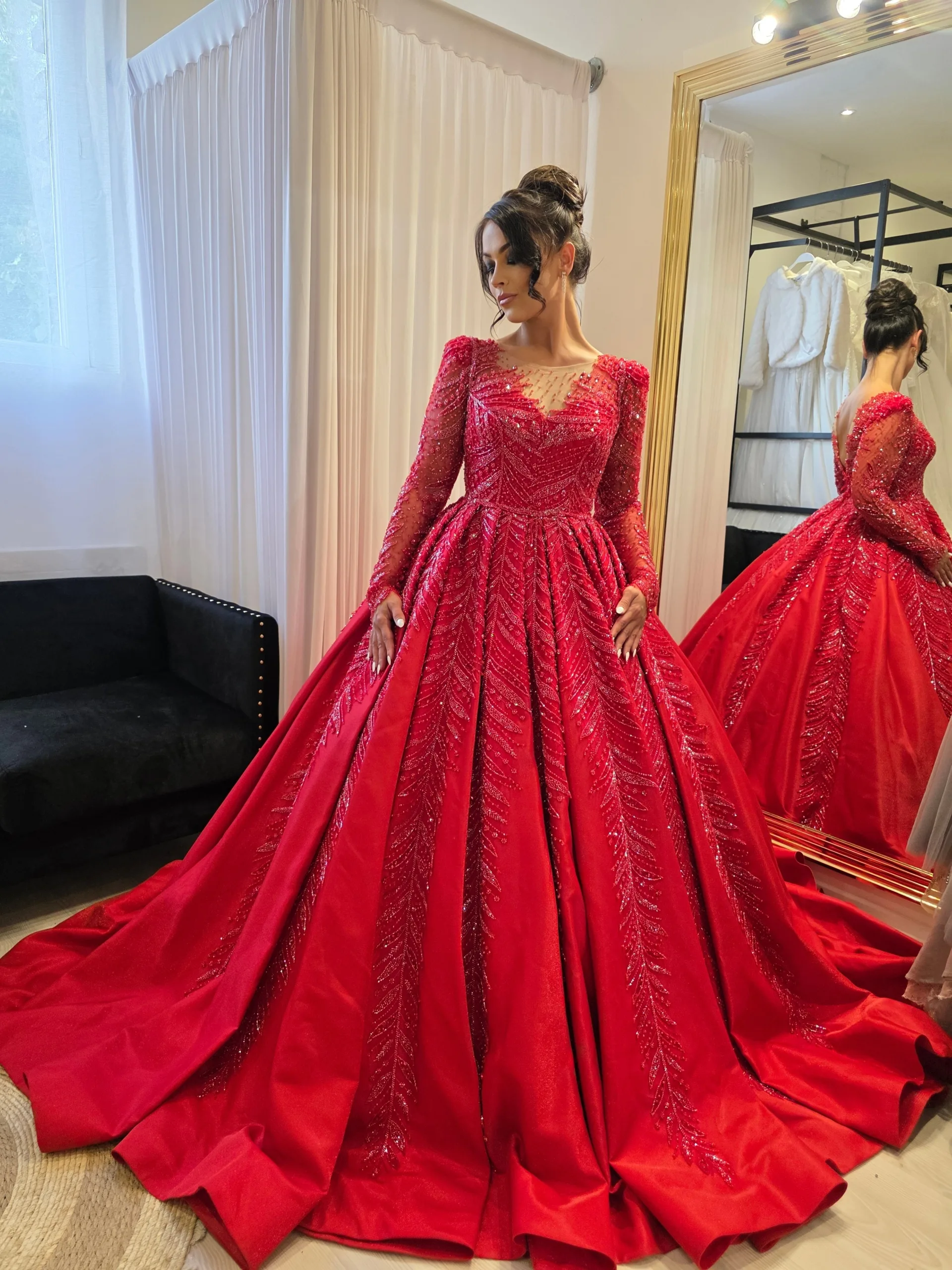 ROBE PRESTIGE PRINCESSE – CRÉATION EXCLUSIVE SUR MESURE – Image 2