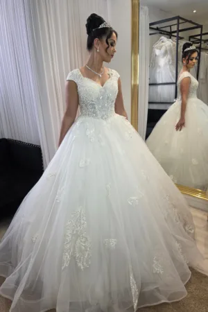 robe de princesse bustier coeur