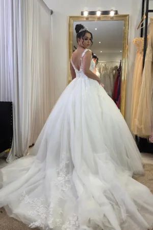 robe de mariée Fleury princesse et dentelle