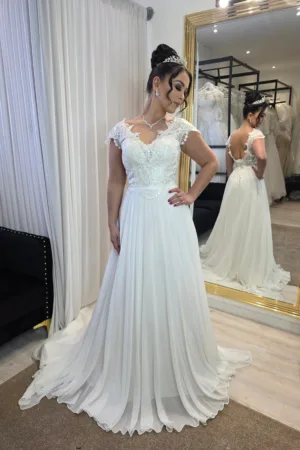 robe de mariée bohème fluide